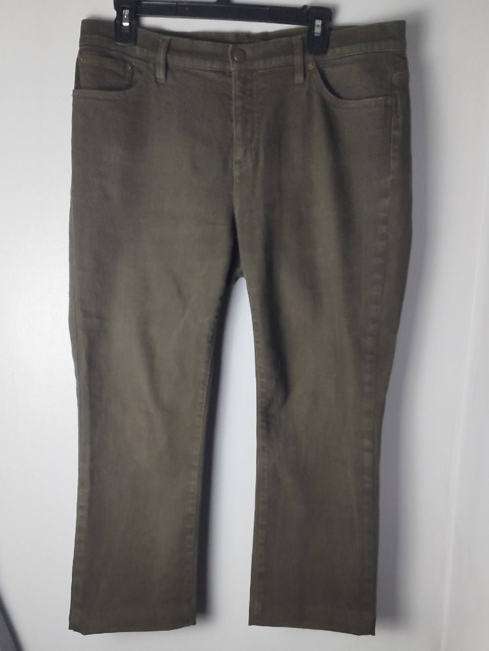 LRL Lauren Jean Co Ralph Lauren Petite Dark Green Women's Jeans Size 14p
